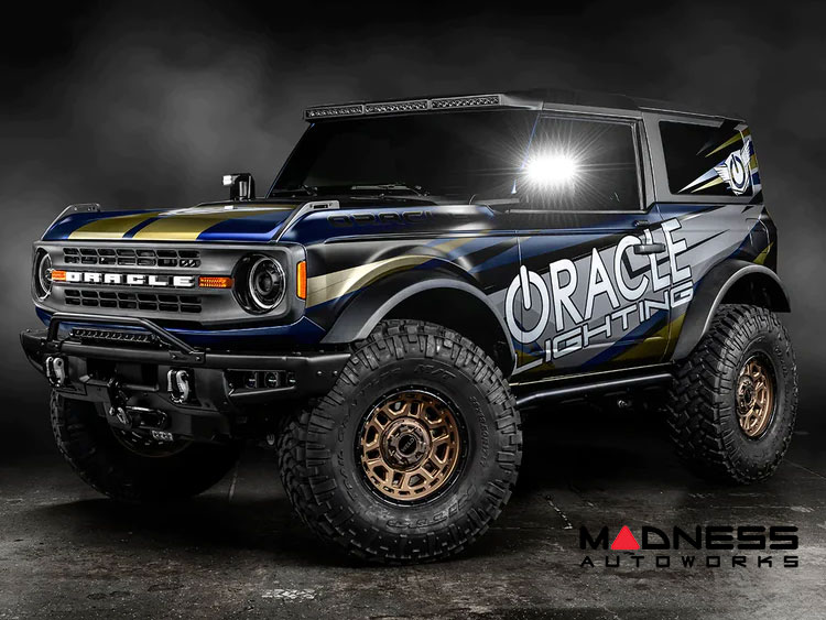 Ford Bronco Light Upgrade - Ditch Light Mirror Mount - Oracle